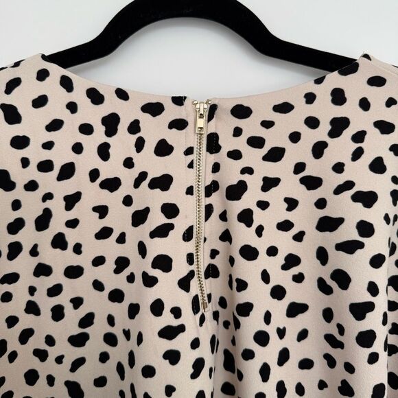 MELLODAY | Polka Dot Short Sleeve Blouse - Picture 6 of 9